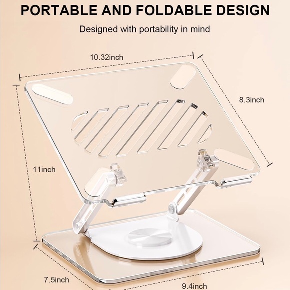 Folding Design Laptop Stand - Picture 2 of 6